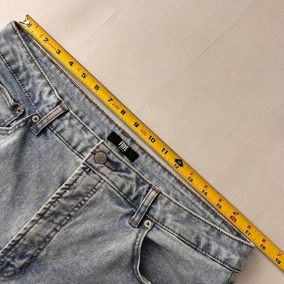 Frye High Rise Jeans Light Wash Women Size 16 - Picture 3 of 9